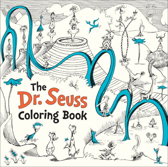 Cover of The Dr. Seuss Coloring Book