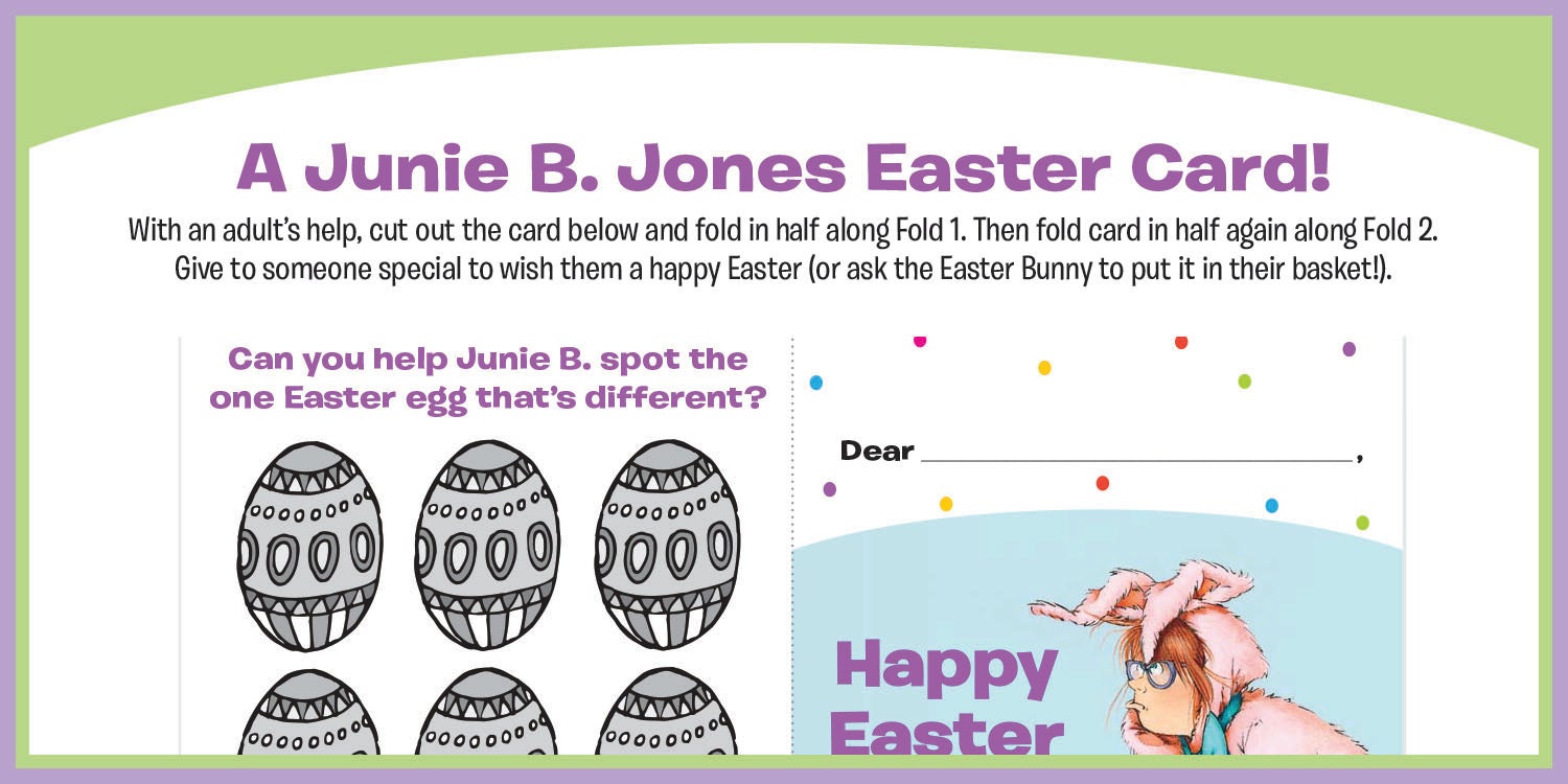 Celebrate Easter with Junie B. Jones
