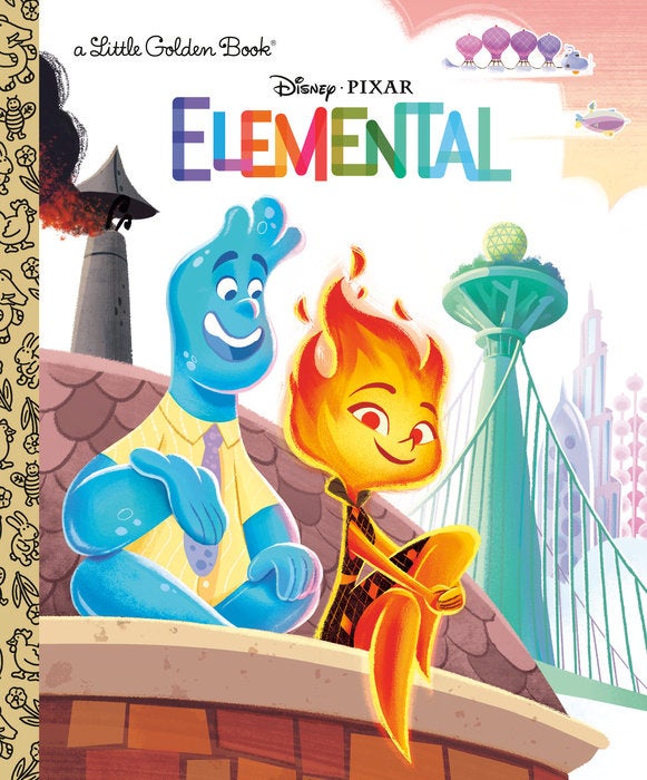 Cover of Disney/Pixar Elemental Little Golden Book