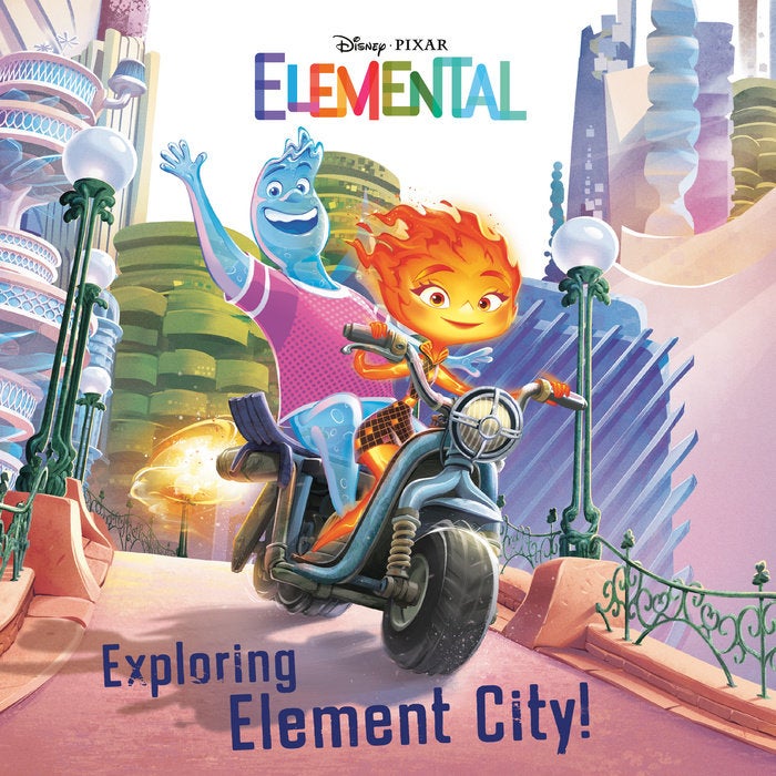 Cover of Exploring Element City! (Disney/Pixar Elemental)